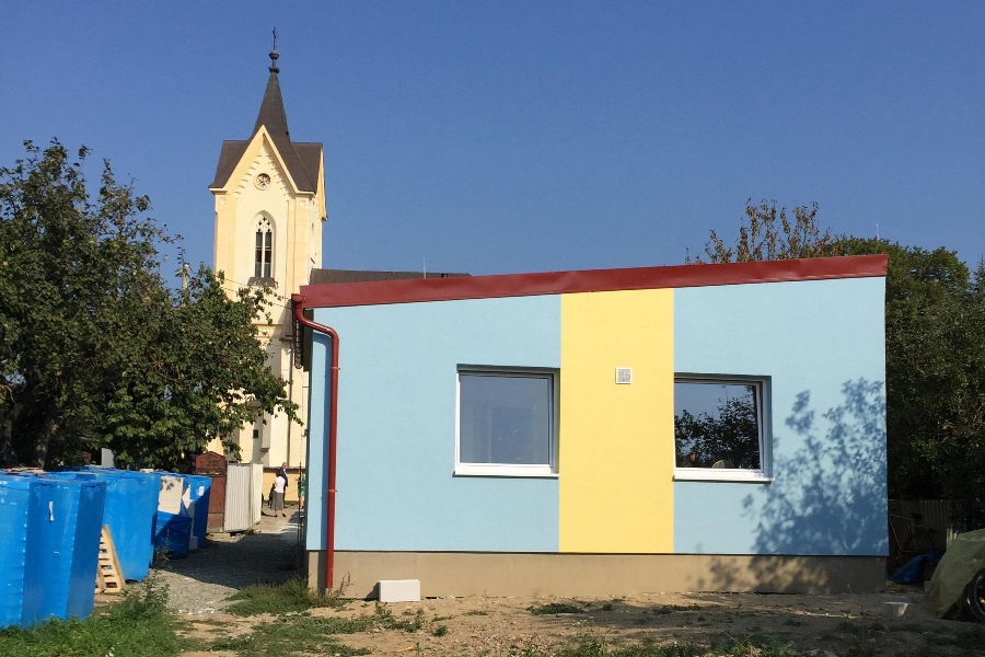 Dokončená prvá časť centra pomoci, ktorú sme dnes slávnostne otvorili