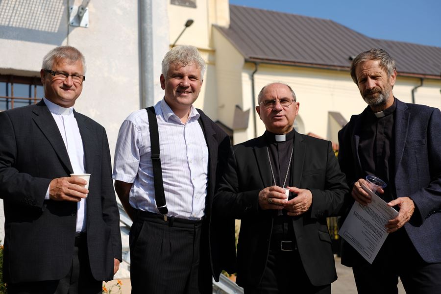 Otvorenie centra pomoci Vincentínum v Košiciach - Šaci