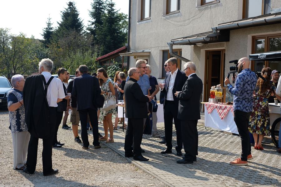 Otvorenie centra pomoci Vincentínum v Košiciach - Šaci