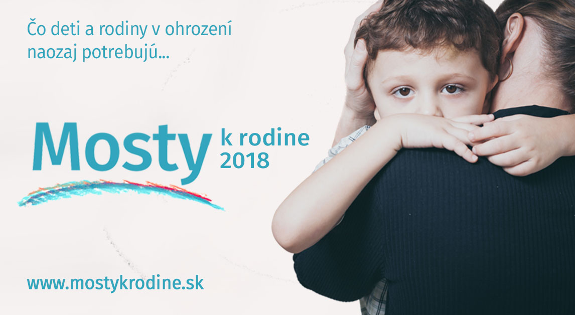 Pozvánka na konferenciu Mosty k rodine 2018