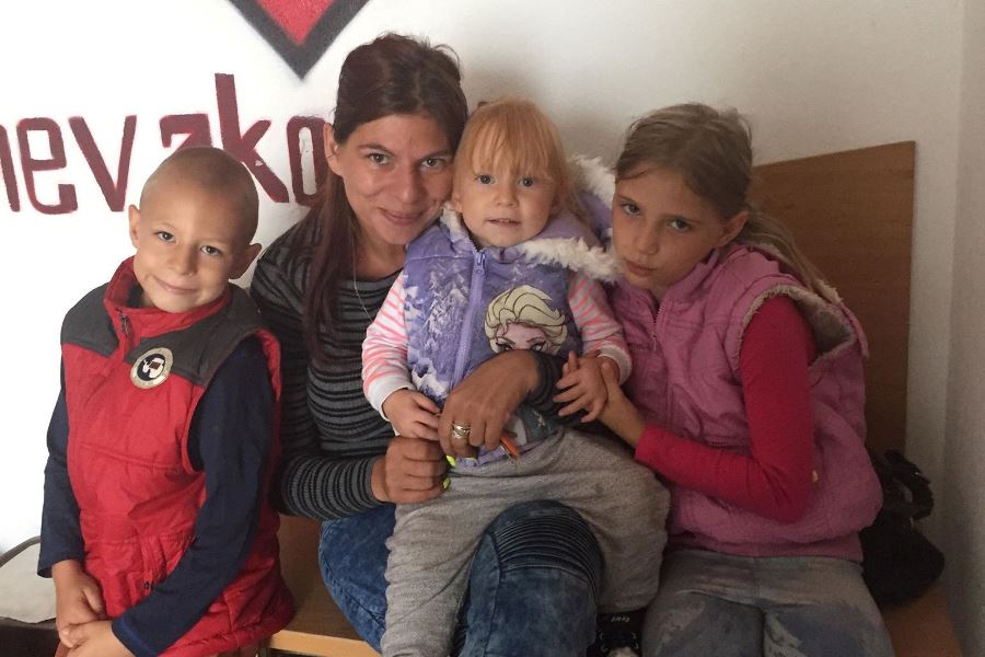 Pomoc Nadácie Veolia Slovensko rodinám v našom centre