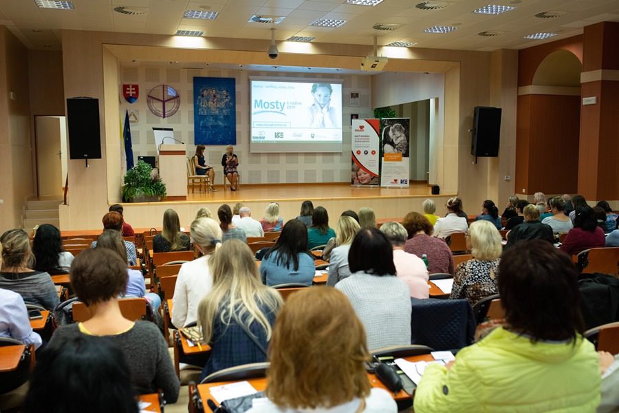 Konferencia Mosty k rodine 2019 v Košiciach bola venovaná téme Rodina – konflikty, vzťahy, dieťa